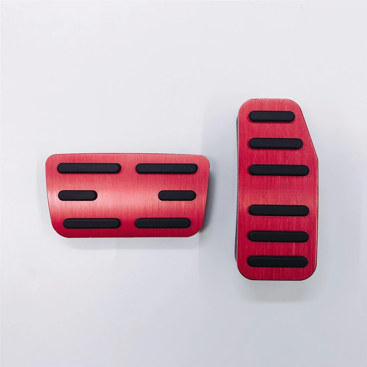 Car Gas Accelerator Brake Non-Slip Pedals Cover Pad Accessories For Honda HRV HR-V Vezel 2015