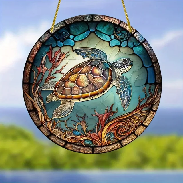 Sea Turtle Acrylic SunCatcher - 2 sizes