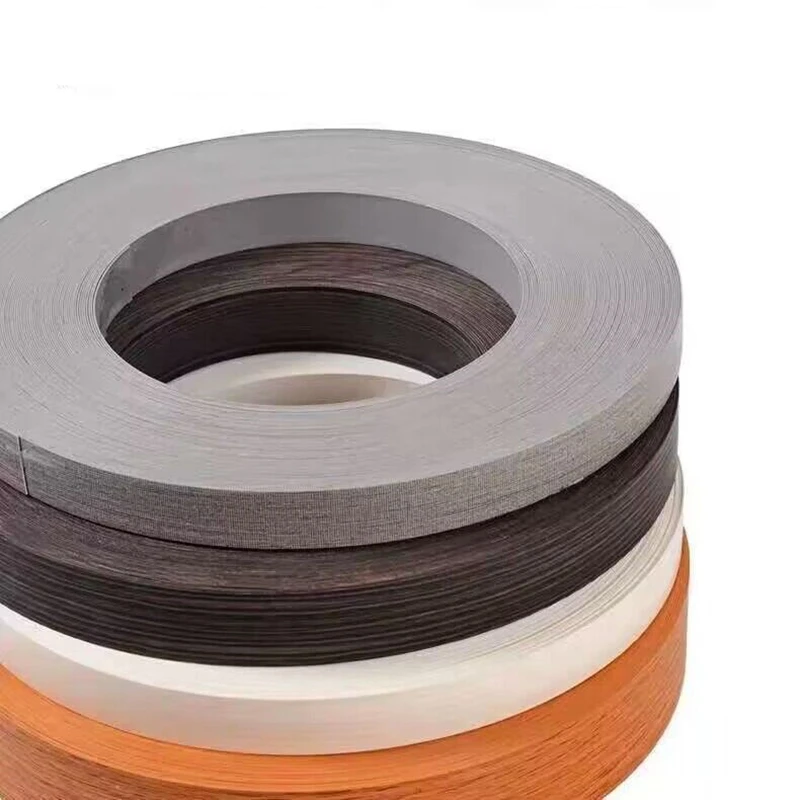 

Edge Banding Wood Grain PVC 22mm x 100 meters for Machine Dark Blue Brown Khaki Grey Black