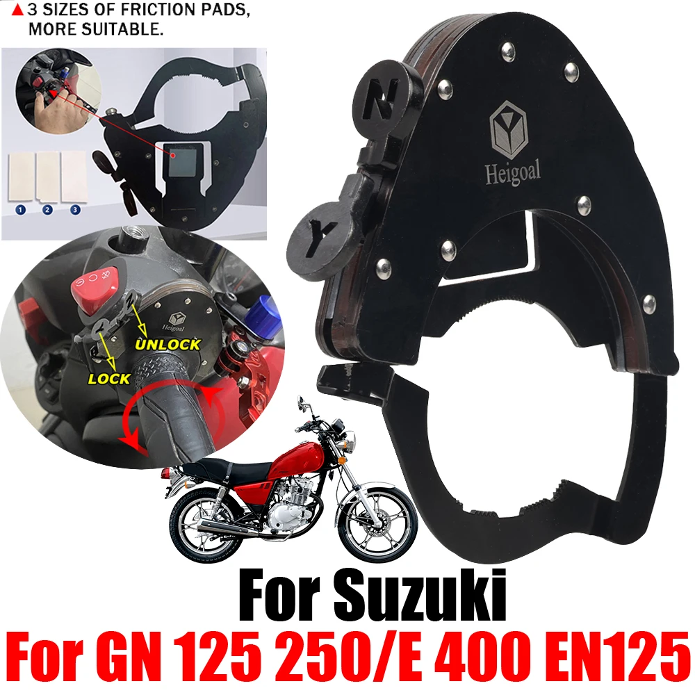 

For Suzuki GN 125 GN125 Intruder GN250 GN250E GN400 EN125 Motorcycle Accessories Cruise Control Handlebar Throttle Lock Assist