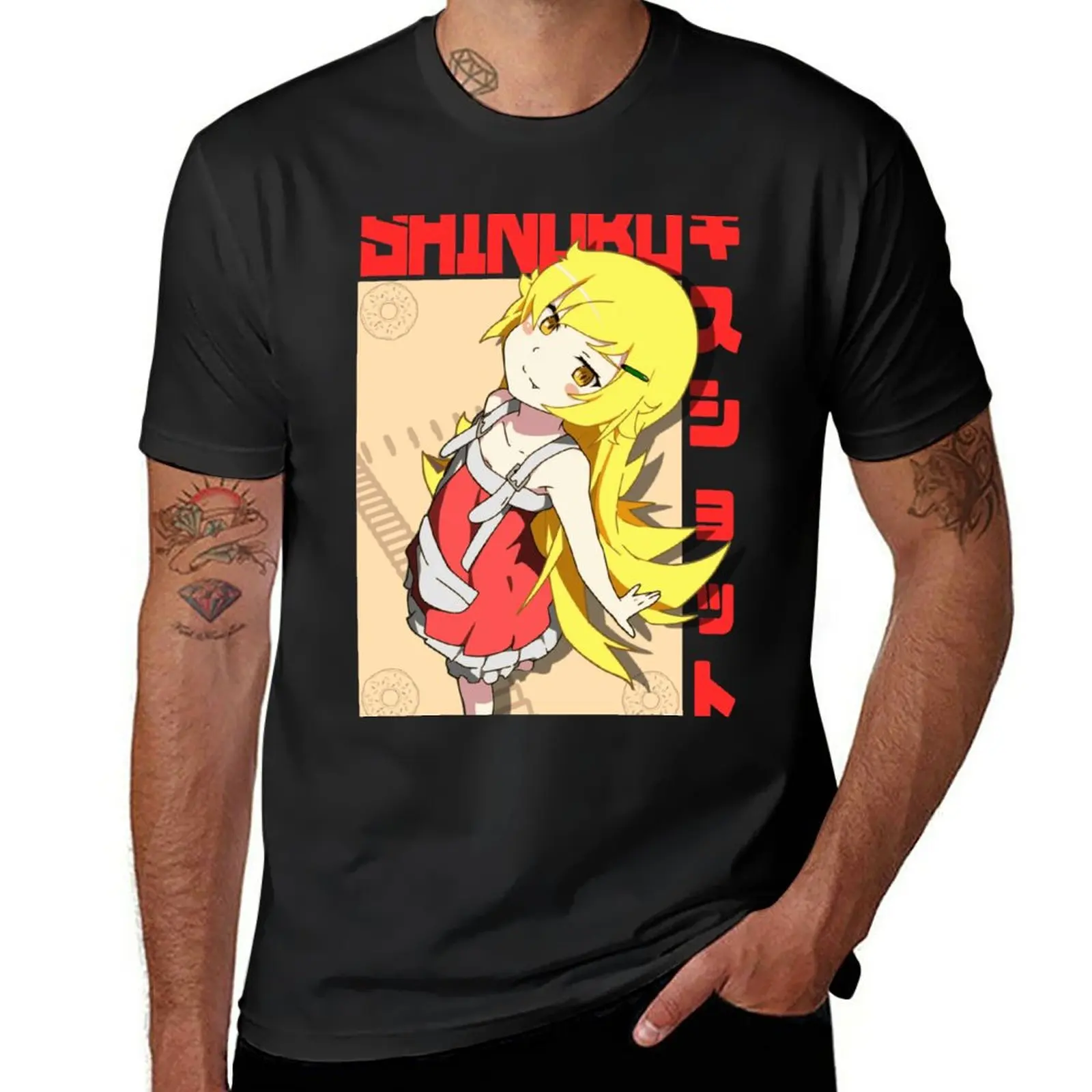 

New Oshino Shinobu T-Shirt t-shirts man new edition t shirt vintage t shirt mens white t shirts