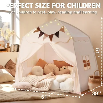 Bed Tent for Kid Child Toys Tents Kids Play Tent Bed Canopy Privacy Space Sleeping Drafty Room Dream Tents Indoor Play Tent 1