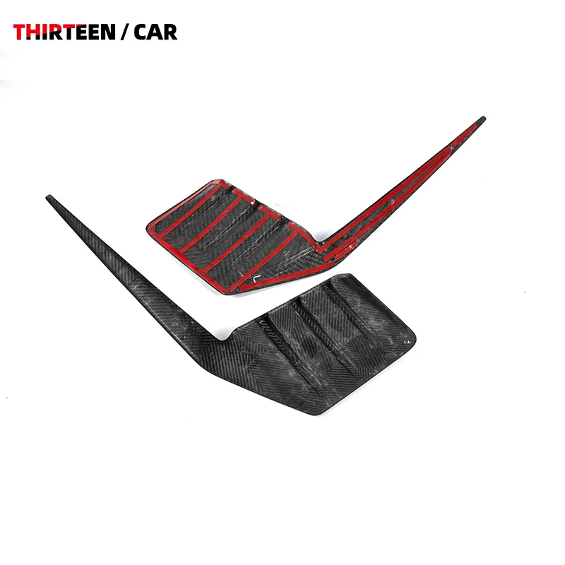 Rear Bumper Attachment + for BMW G87 M2 MP Style Dry Carbon Fiber Rear Vent New Condition Exterior Auto Parts With Front M2