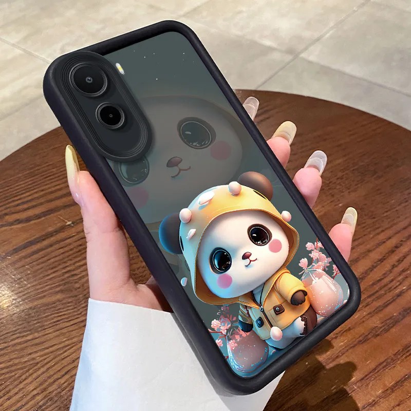 Elegant Matte Soft Silicone Protective Phone Case - Beautiful & Atmospheric Design