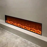 Electric Fireplace Embedded European Ornament Electronic Simulation Flame Home Decoration Equipment 1