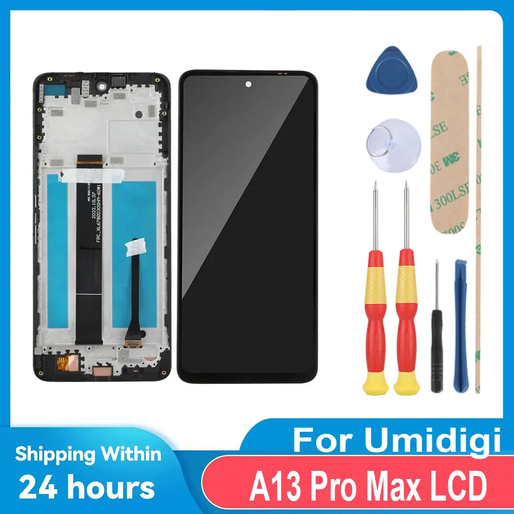 

Для Umidigi UMIDIGI A13 Pro Max/6,7 "FHD + ЖК-дисплей + сенсорный экран + с рамкой