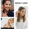 Eyebrow Template Stencil Draw Board Makeup Practice Accessory Mouth Silver and Lip Mold 5