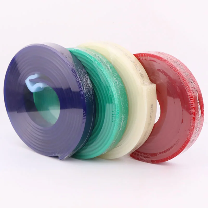 50*9mm 25x5mmFlat Screen Printing Squeegee Rubber Blade 65/75/80/85A Durometer
