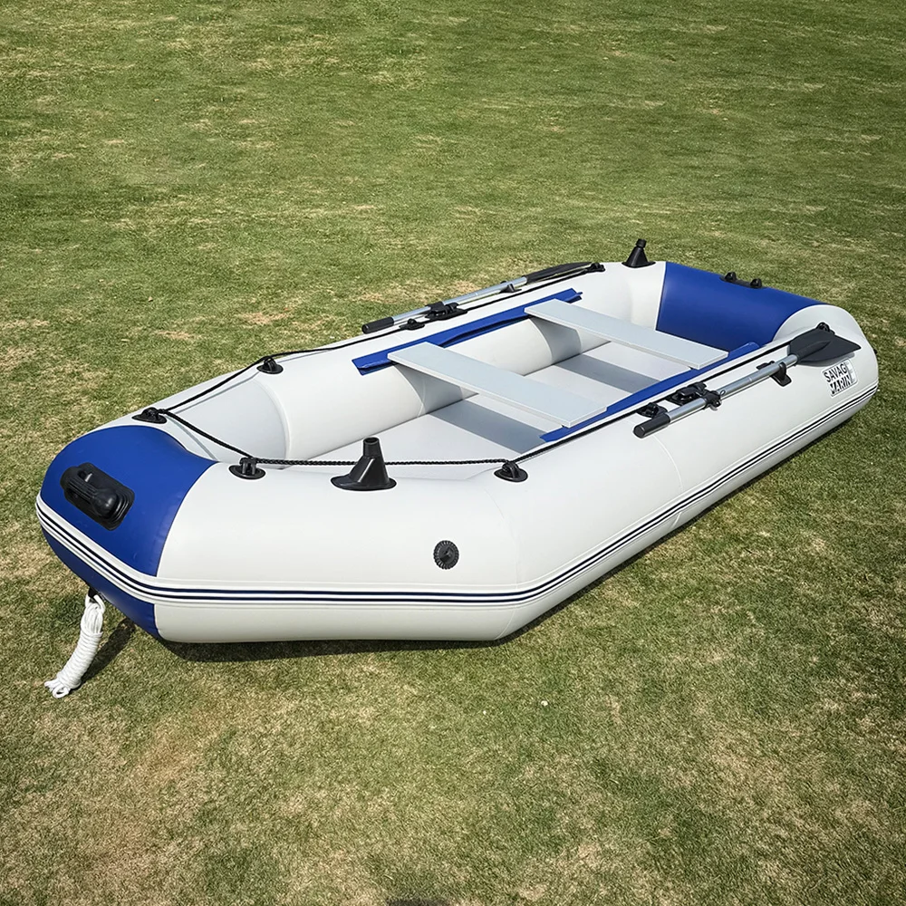 Inflatable PVC Boat Rowing Kayak 4
