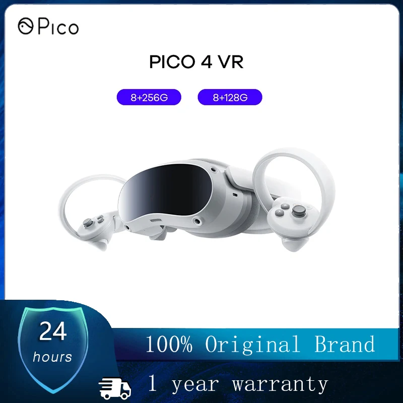 

New 3D 8K Pico 4 VR Streaming Game Glasses Advanced All In One Virtual Reality Headset Display 55 Freely Popular Games 256GB