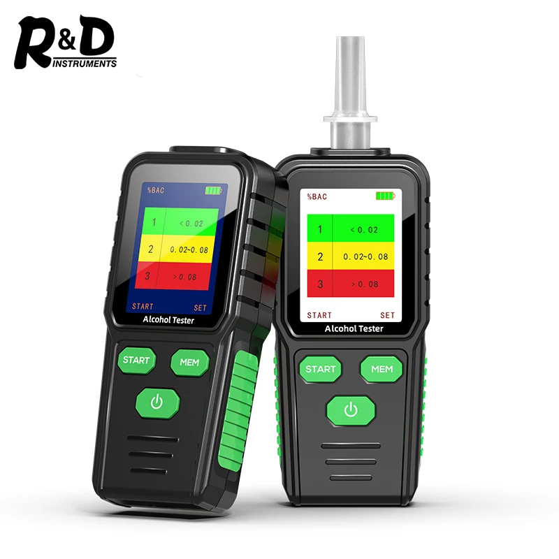 R&D RD930 Professional Alcohol Tester Car Breathalyzer Digital Wine