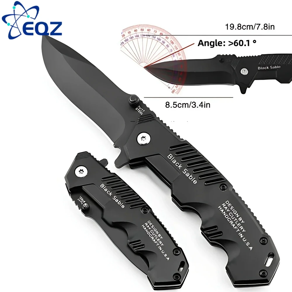 Folding knife EDC Sharp Stainless Steel Folding Knife Outdoor Camping Tactical Hunting Knife Pocket