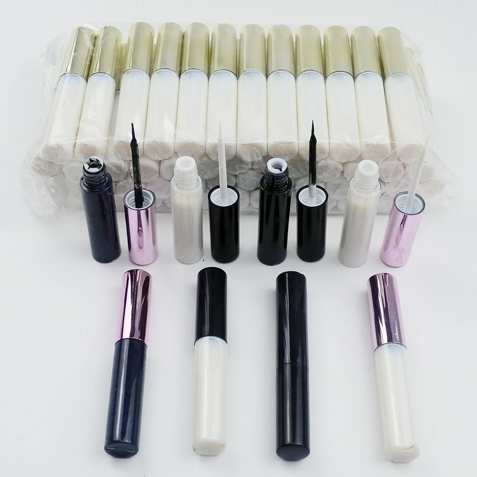 OEM/ODM Custome Logo Lash Glue 4/10/30/50/100Pcs Private Label False Eyelashes Glue Makeup Tools & Accessories 4