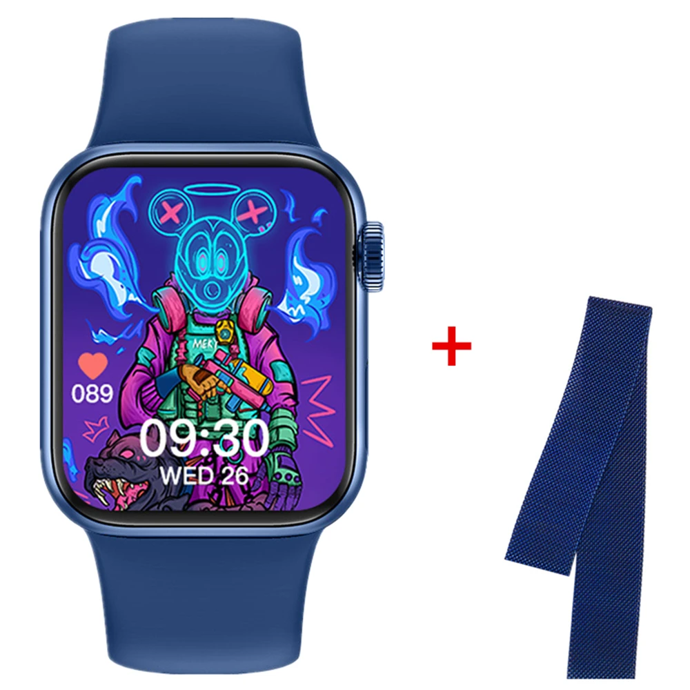 2022 M SEVEN Max 1.92" Sport Smartwatch Men Series 7 Bluetooth Call NFC Wireless Charger Women Fitness Smart Watch PK W27 X8 Pro 