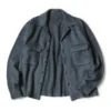 24AW KAPITAL Hirata and Hongri Style Casual Warm Soft Plush Cotton Double Pocket Lapel Long Sleeved Men Jacket 4