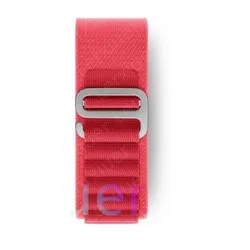 Premium Alpine Strap Bracelet for Smart Watches - Durable and Stylish Design (Red)