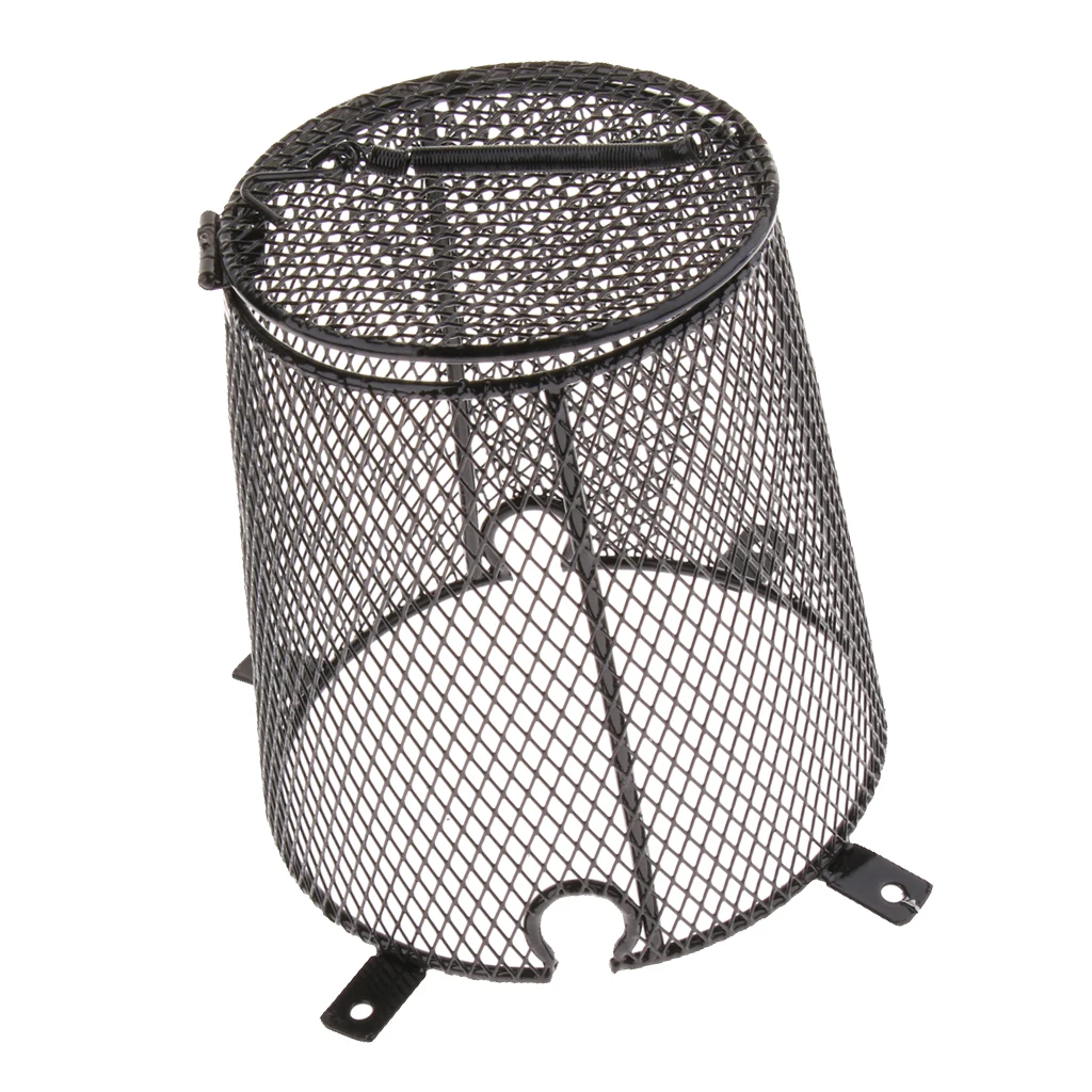 2pcs Reptile Mesh Cover Pet Prevention Reptile Anti-Scald Lampshade