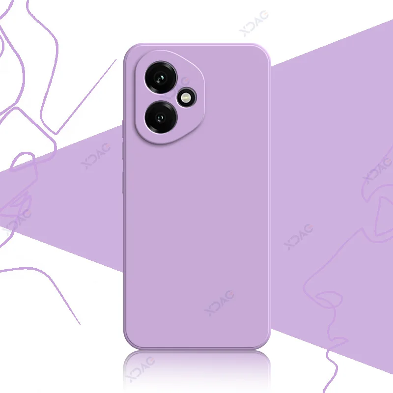 Premium Liquid Silicone Shockproof Phone Case - 360° Soft Protective Back Cover