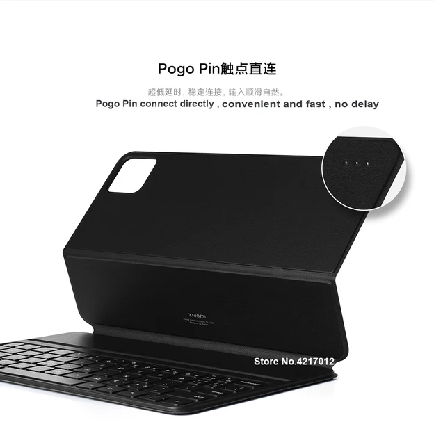 Clavier tactile intelligent d'origine pour Xiaomi Pad 6 / 6 Pro (noir)