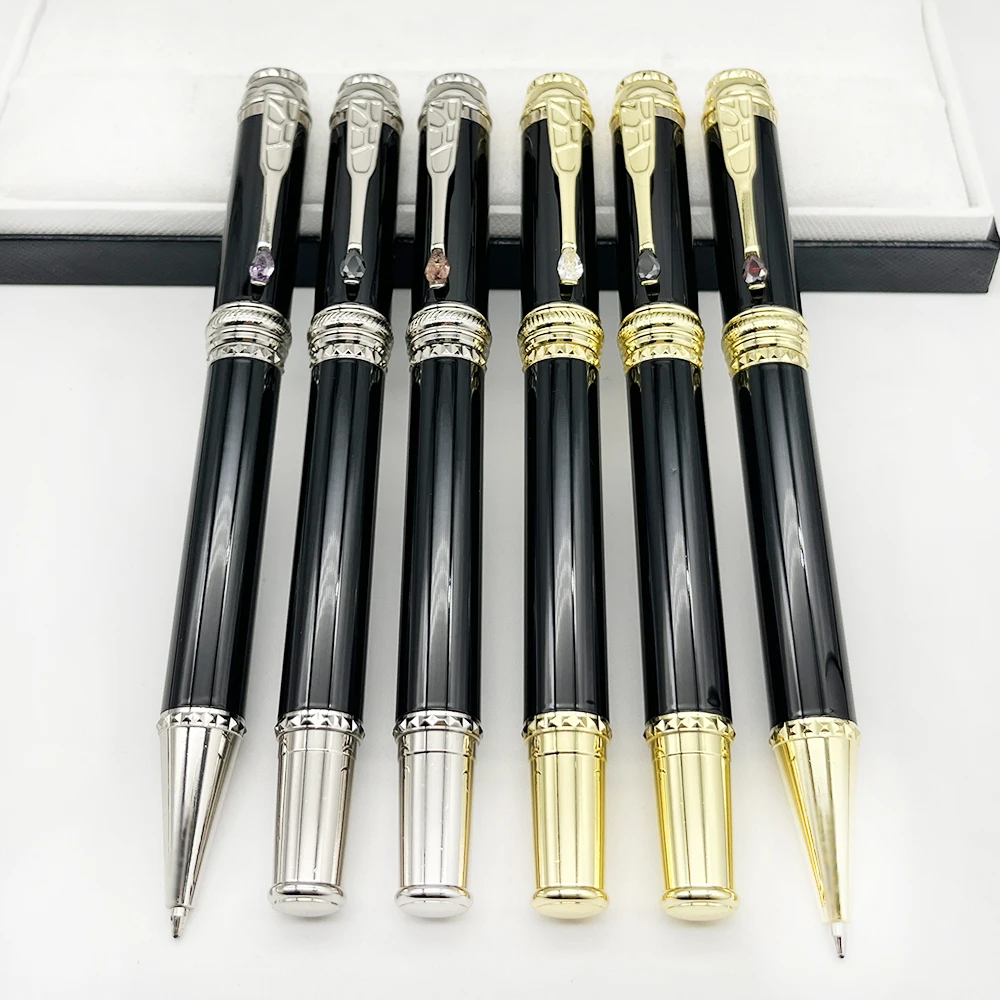 

YAMALANG MB Luxury Fountain Rollerball Ballpoint Pen Art Sponsor Burgess Stationery Supplies Granite Pattern Writing Gift