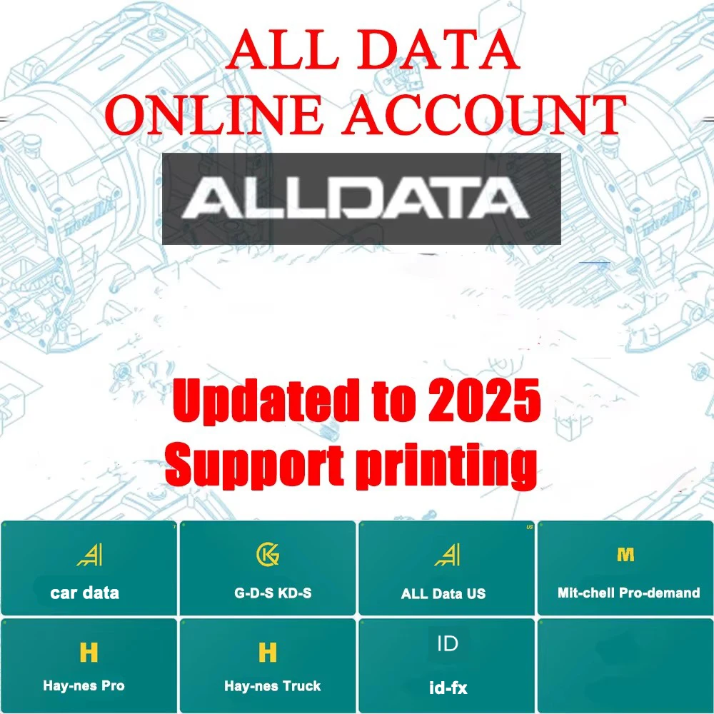 2025 Alldata Repair Full Version Online Account All data Access Car ...