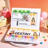 200cm/ Roll PET Washi Tapes Jam Chocolate Sauce Dripping Pattern Hand Scene Creative DIY Cup Photo Frame Photo Decoration Tape 5