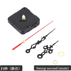 Silent DIY Wall Clock Movement Kit - Essential Replacement Parts and Accessories (1 set)