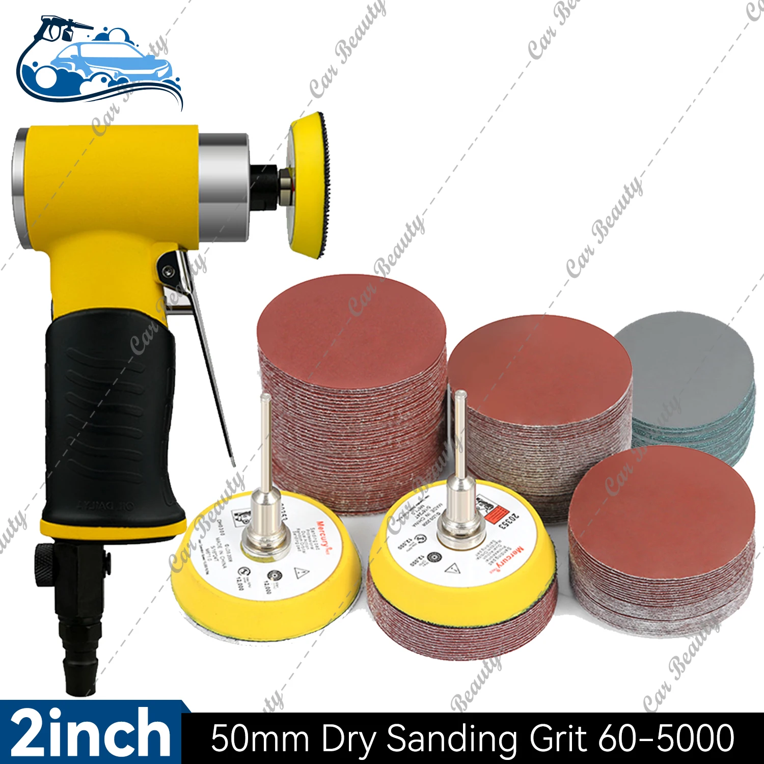 Sanding Discs Sandpaper Set Polish Sand Paper Sandpaper Tools Mini Sandpaper Kit Sander Pads 2 Inch 50mm Round Sandpaper