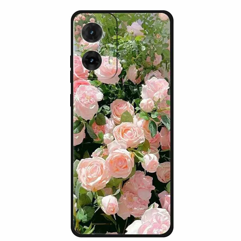 Colorful Painted Cat TPU Soft Silicone Phone Back Cover - Cute Design