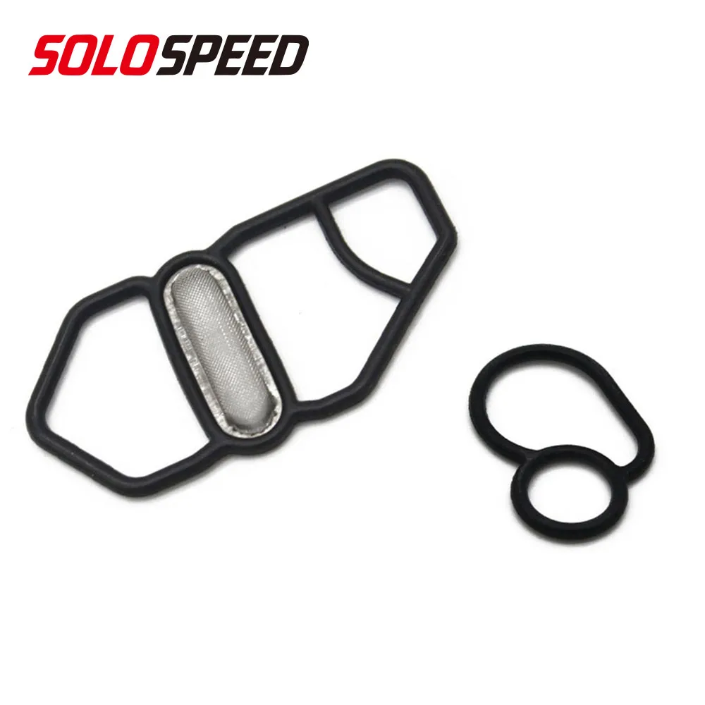 Upper + Lower VTEC Solenoid Gasket Kit for Honda GSR NSX D16Z6 B18C1 B16A2 B18C5 15825-P08-005 36172-P08-015