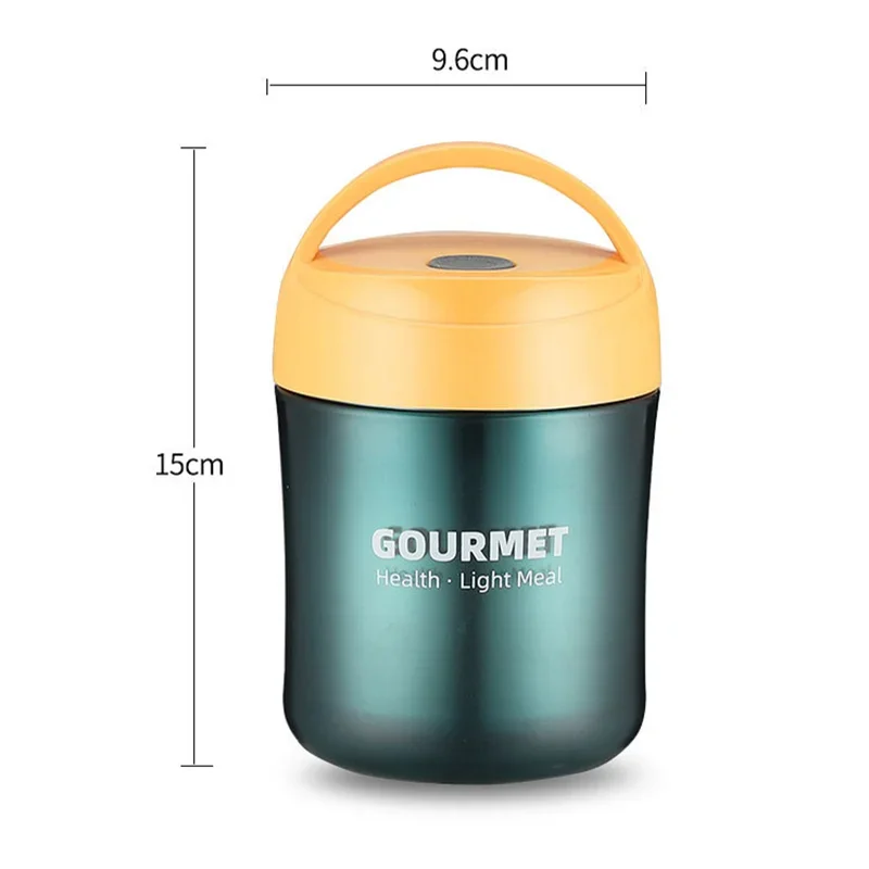 Thermos Containers Microwave Heating Insulated With Spoon Vacuum Flasks  Thermo Wholesale For Gifts Lunch Box Stainless Steel - AliExpress