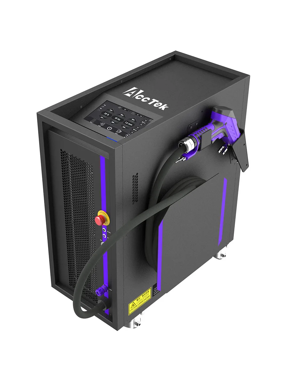DDP Available 1200W Handheld Laser Welder Air Cooling Fiber Laser Welding Machine for Metal Welding Fast Speed 2
