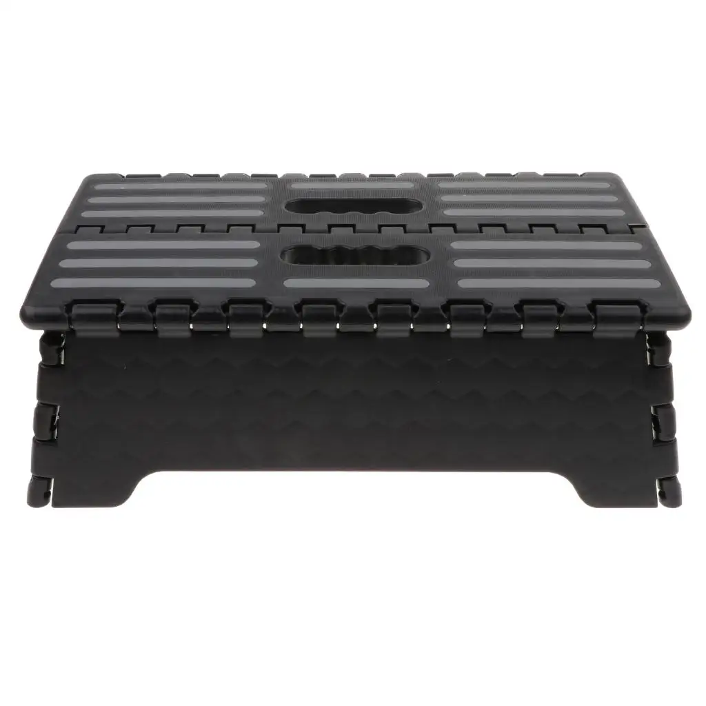 Portable Folding Riser Step Stool Outdoor Indoor Car Height Boost Heavy Duty 4