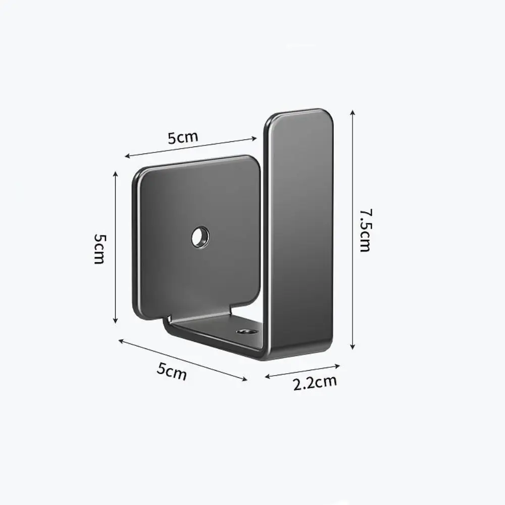 Carbon Steel Wall Mount Router Holder Space Saving