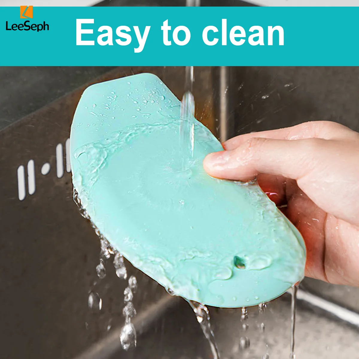 Flexible Silicone Bowl Dough Scraper 4