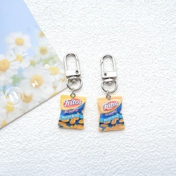 Set of 2 Adorable Snack-Themed Keychain Accessories (5)