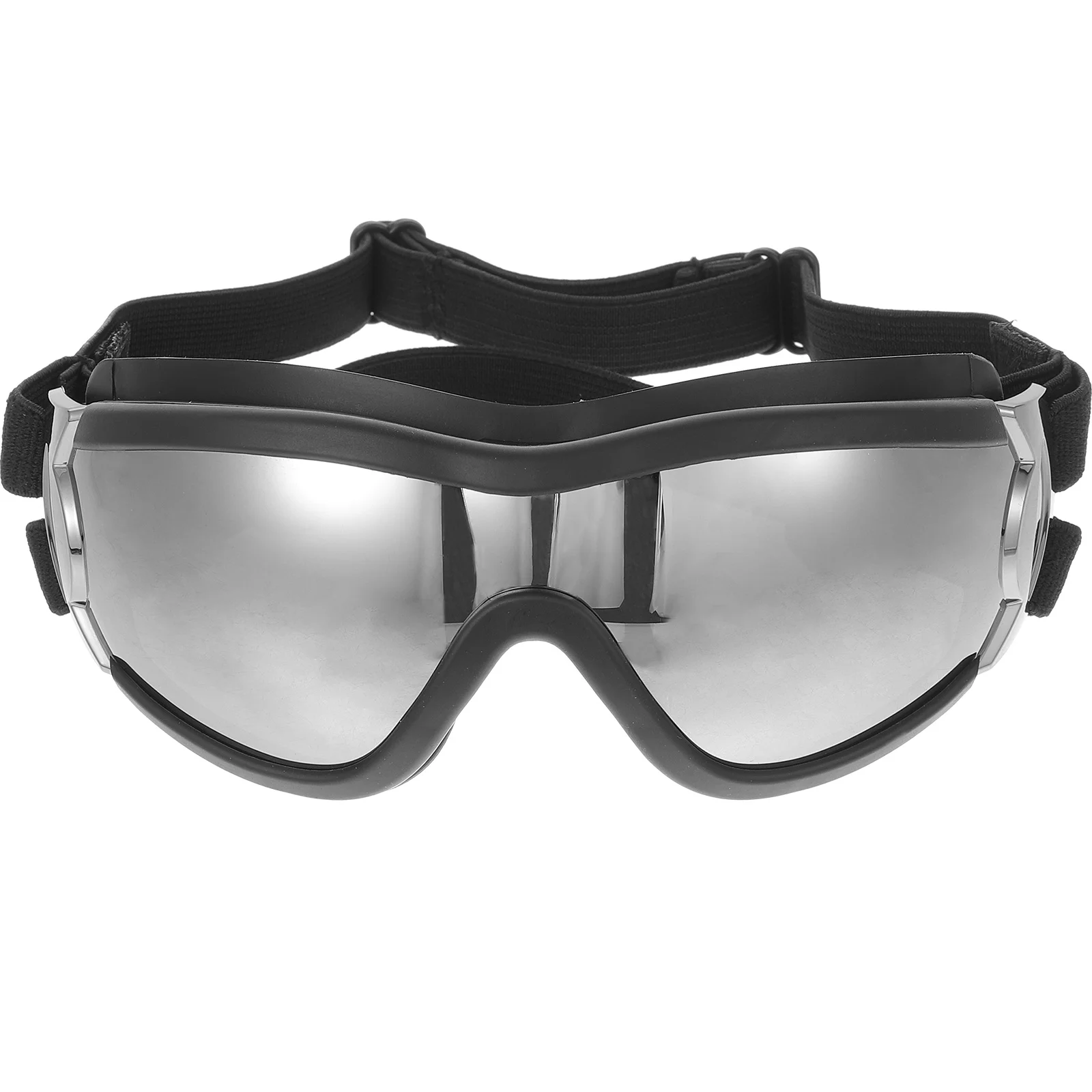 

Windproof Pet Goggles Eye Protective Glasses Anti-UV Eye Goggles Creative Eyewear for Dog Puppy (Black)