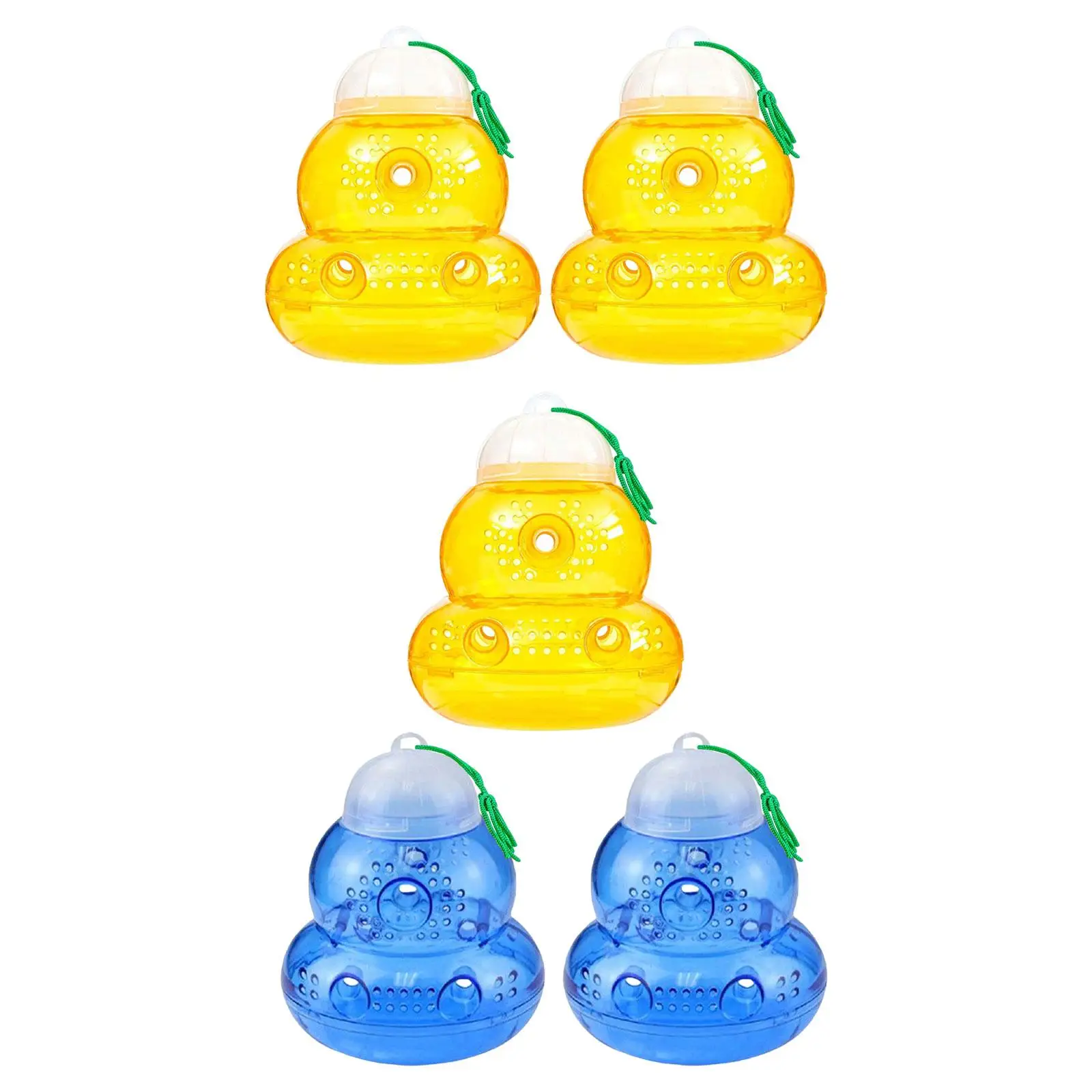 

Wasp Traps Outdoor Hanging Outdoor Wasp Deterrent Killer Insect Catcher for Farms Camping Trapping Hornet Bee Vegetable Gardens