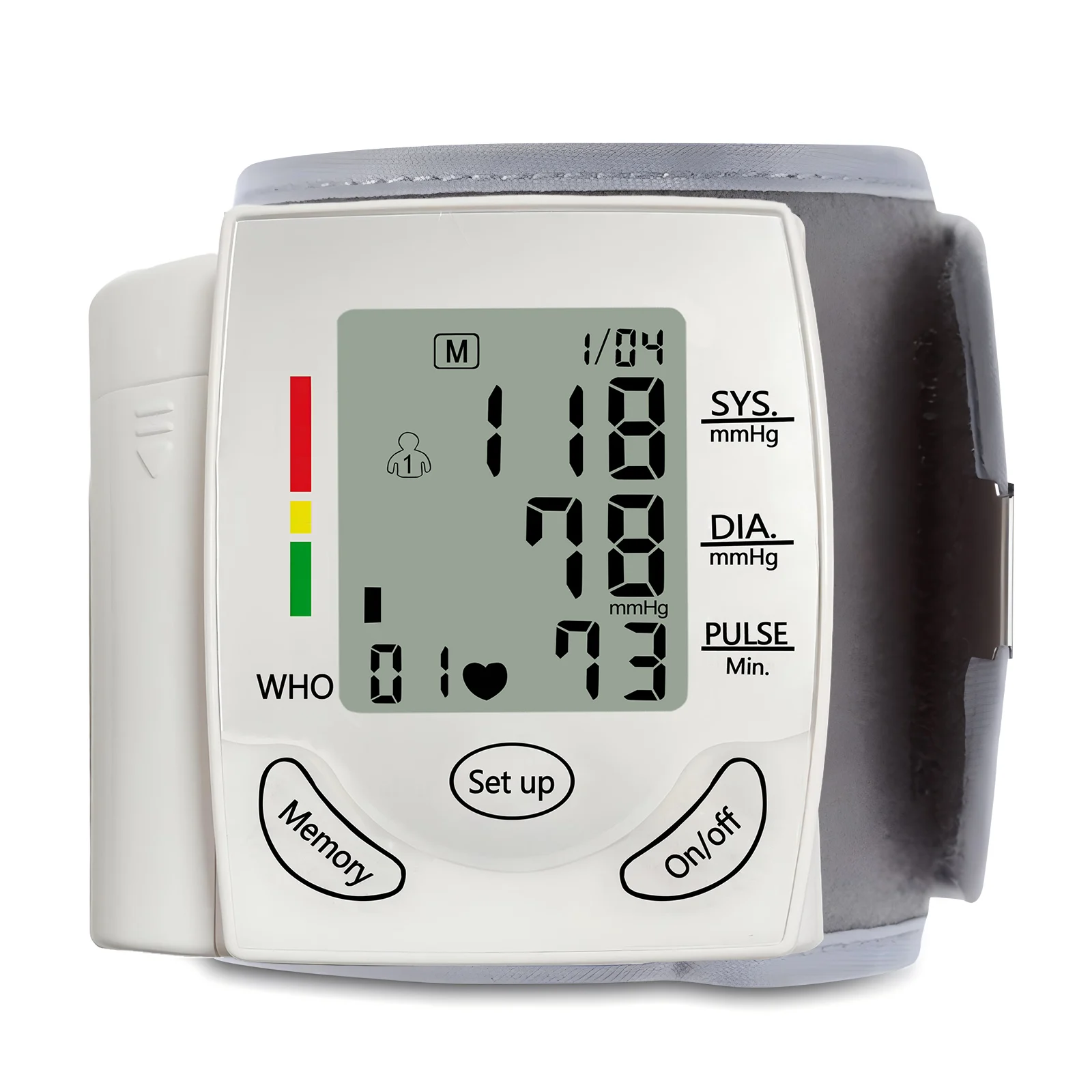 Battery Blood Pressure Machine Wrist Sphygmomanometer Digital Electronic Heart Rate BP Tensiometer Mini Portable blood pressure monitor,blood pressure meter