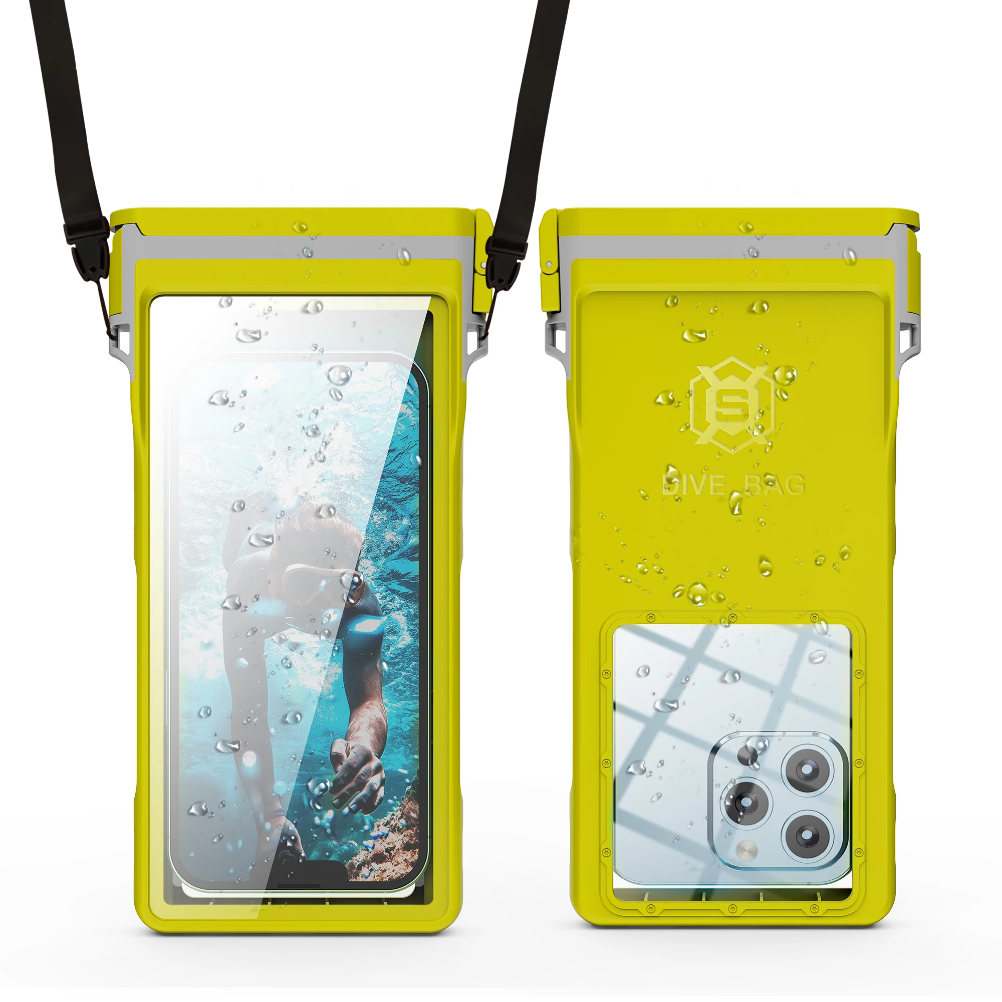 SHELLBOX Ultimate Waterproof Dive Bag - 15 Meter Water Protection
