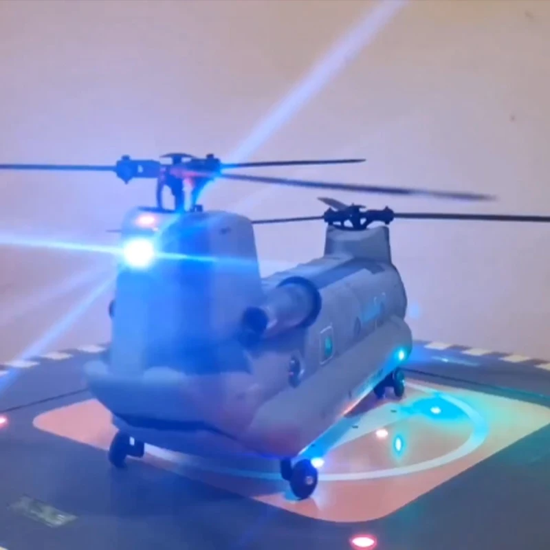 Installation du kit d'éclairage LED pour hélicoptère RC Chinook CH47 avec lumières stroboscopiques visibles
