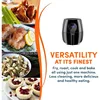 Digital Air Fryer 5.3Qt Hot Air Fryer 7 Menu Functions, Oil-Free Healthy Cooker, Timer and Temperature Control, PFOA/PTFE Free 5