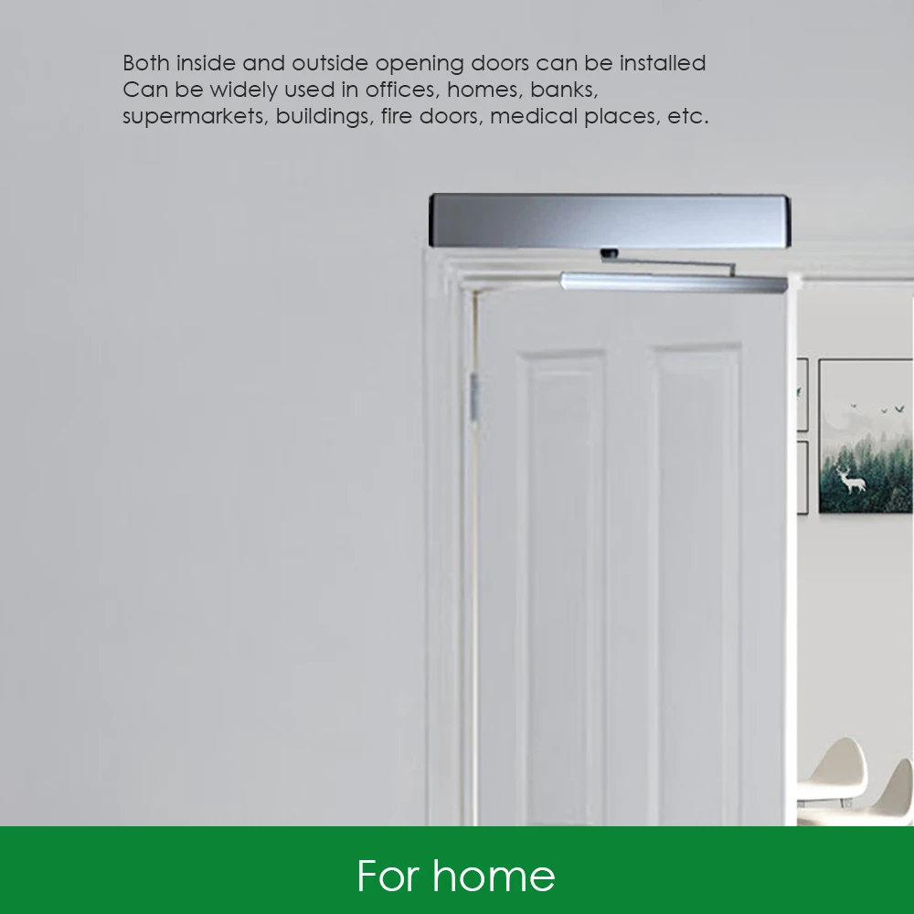 Swing Door OpenerAutomatic System for Home Office Market Swing Door Opener 90 De