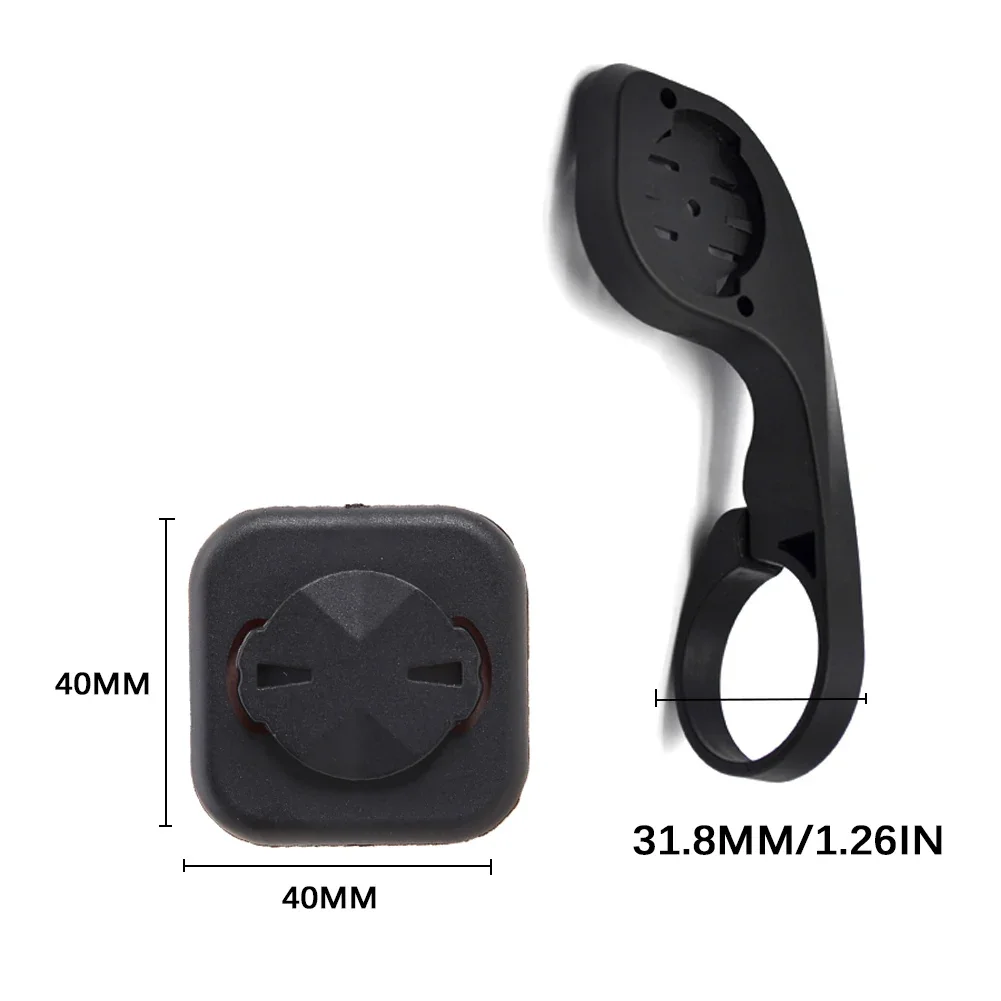 Bicycle Computer Holder Adjustable Angle Centered View Bike Extension Computer Mount for Garmin Mobile Phone Adapter Stand