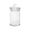 transparent Glass candy jar Storage tank Sealed tank Storage bottle Tea can Food container organizer Storage box Dried fruit box 6