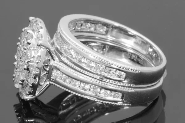 Natural 2 Carats Diamond Ring Female 18k Gold Wedding Anillos Bague Etoile Bizuteria Ring for Women Men Gemstone Diamond Jewelry - 5