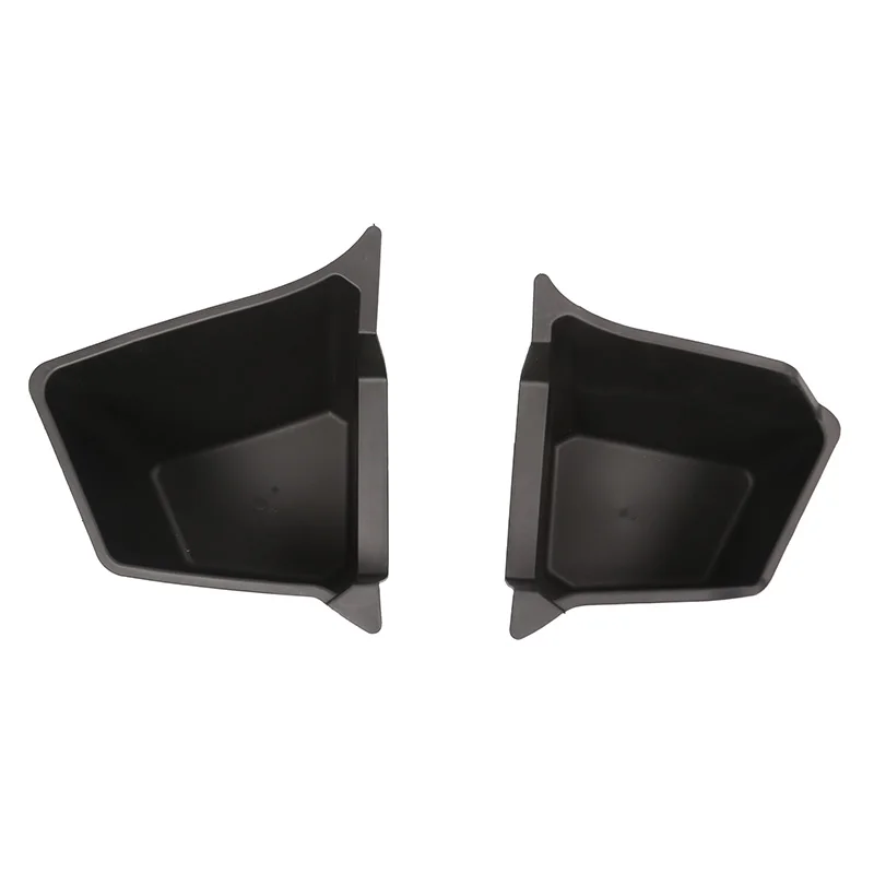 for Tesla Model Y Juniper 2025 Left Right Rear Trunk Side Storage Organizer Box Suede Cover TPE Waterproof Bin 2024 Accessories