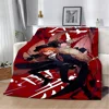 Anime Bungo Stray Dogs Printed Blanket Picnic Blankets Warm Blanket Soft and Comfortable Blanket Home Travel Birthday Gift 6