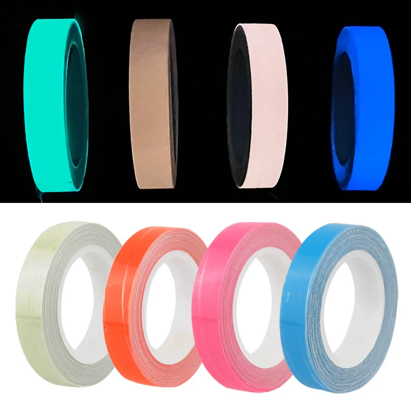 Colorful Luminous Tape Multi-purpose Stage Staircase DIY Manual Decoration Warning Fluorescent Adhesive