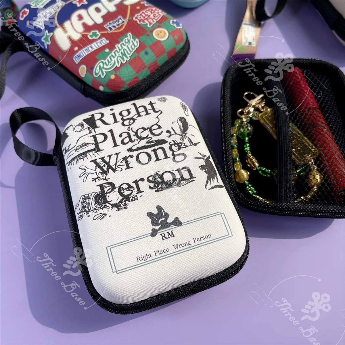 Portable Coin Bag JIMIN MUSE SUGA D-DAY JIN RM JK V Earphone